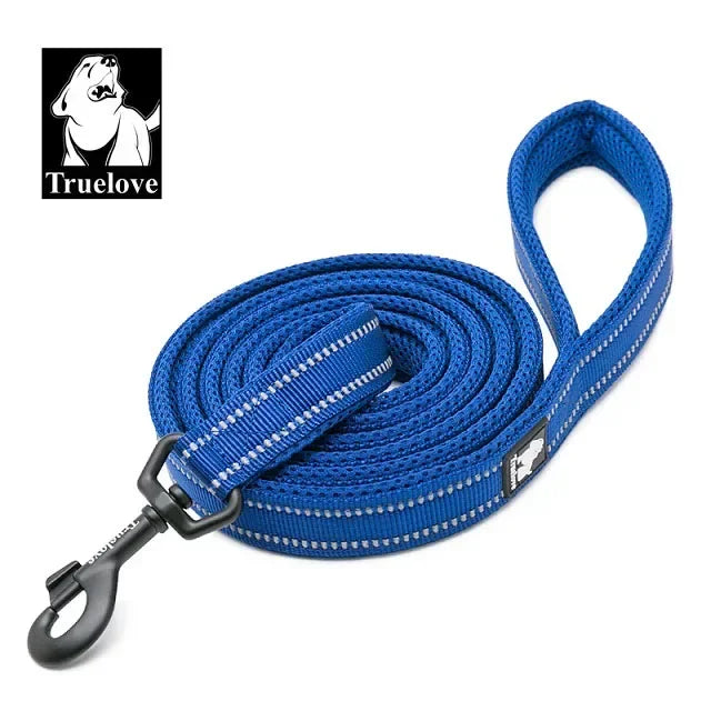 Nylon Dog Leash – Reflective Padded 200cm Walking Lead