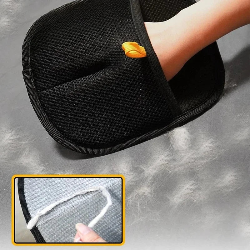 Pet Hair Remover Glove – Double-Sided Dog & Cat Grooming Mitt