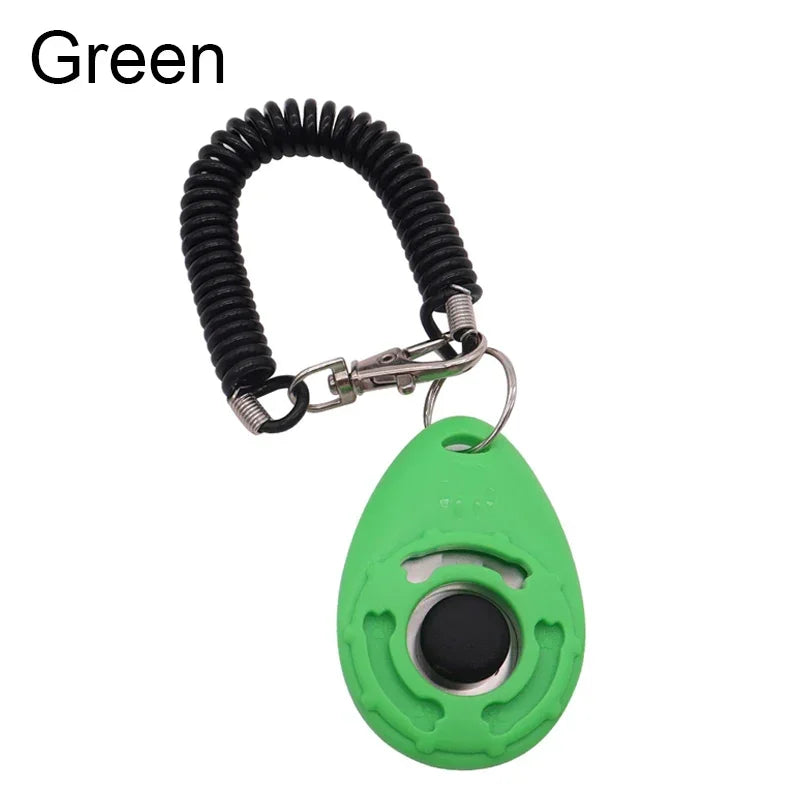 Dog Training Clicker with Wrist Strap, Portable Pet Training Tool