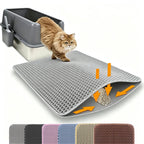 Cat Litter Mat – Double Layer Waterproof Litter Trapper