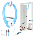 Automatic Interactive Cat Toy – Rechargeable Fluttering Feather Wand