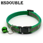 Reflective Cat Collar with Bell, Adjustable Breakaway 2-Pack