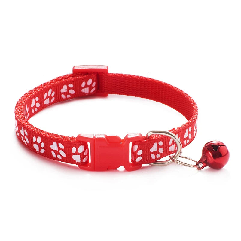Cat Bell Collar Adjustable Pet Collar with Bell for Everyday Wear