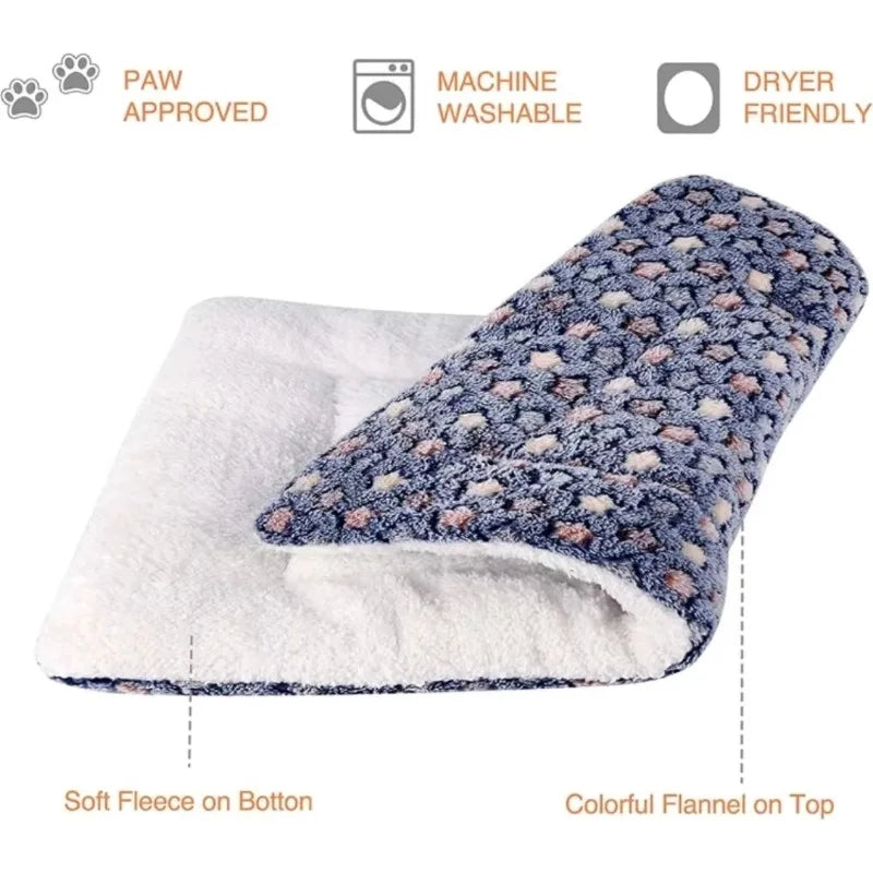 Cat Sleeping Mat – Plush Warm Cushion for Cats & Small Dogs