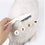 Flea Comb for Dogs Stainless Steel Pet Hair Grooming Brush