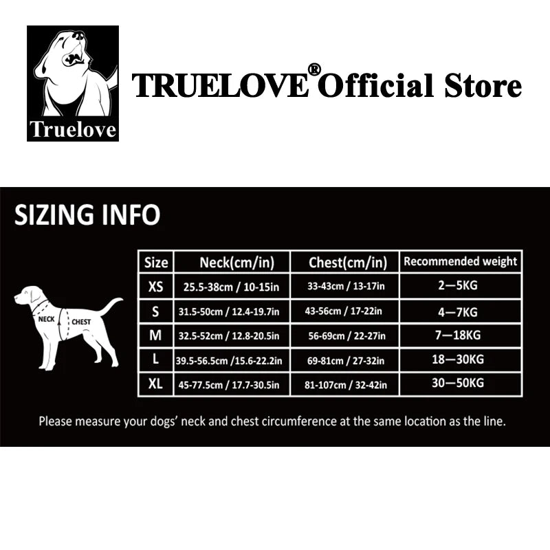 Reflective Dog Harness – Padded Outdoor Vest for All Sizes
