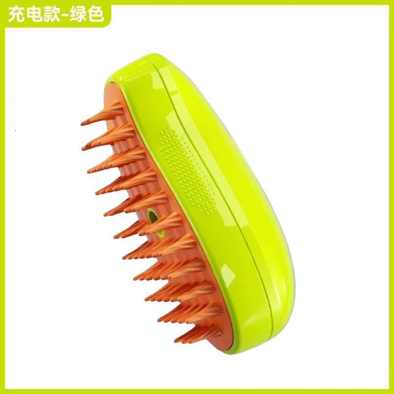 Cat Steam Brush – Electric Grooming, Massage & Deshedding Tool