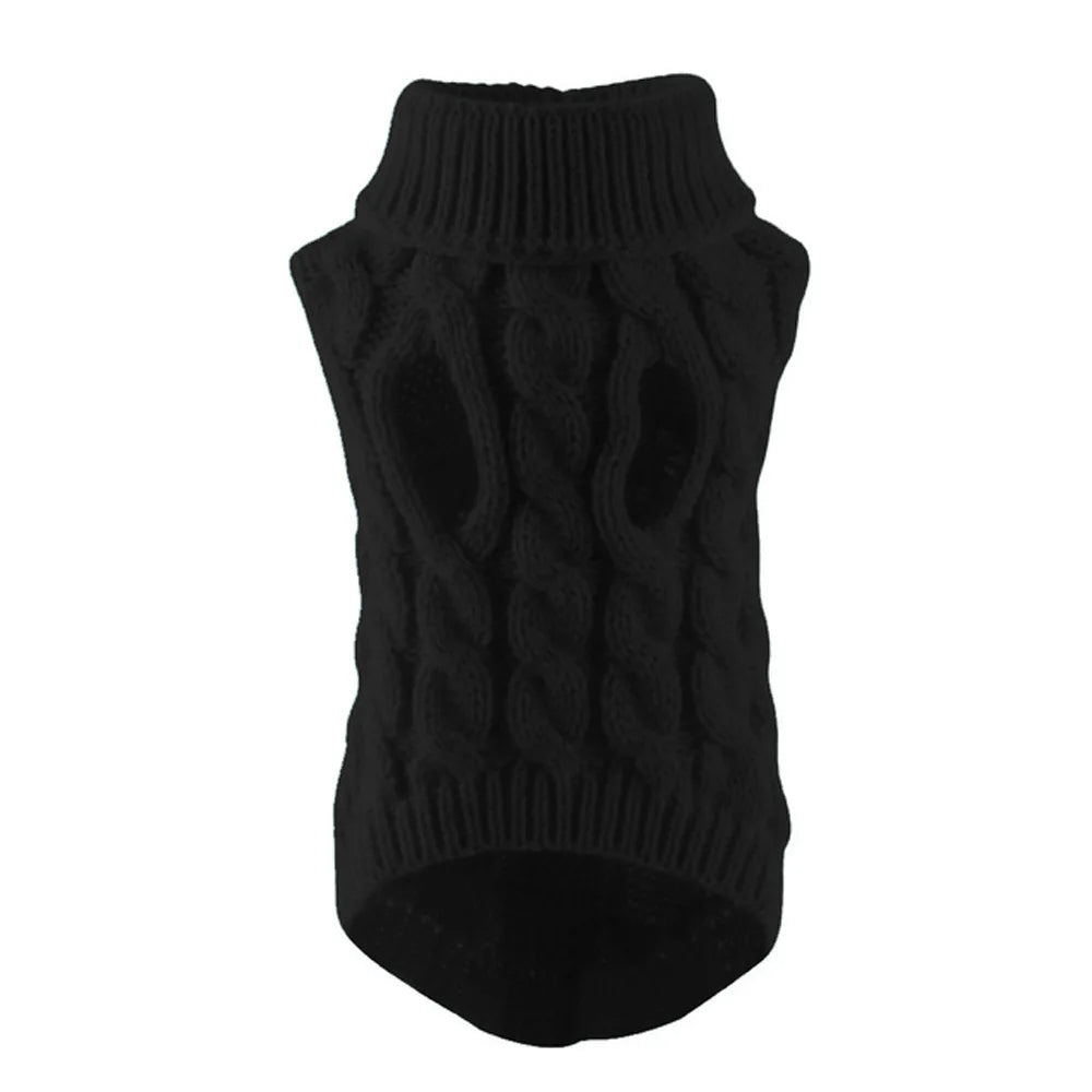 Dog Sweater for Small Dogs Warm Knit Winter Pet Clothing