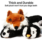 Long Plush Dog Toy – 45cm Squeaky Animal Chew Toy