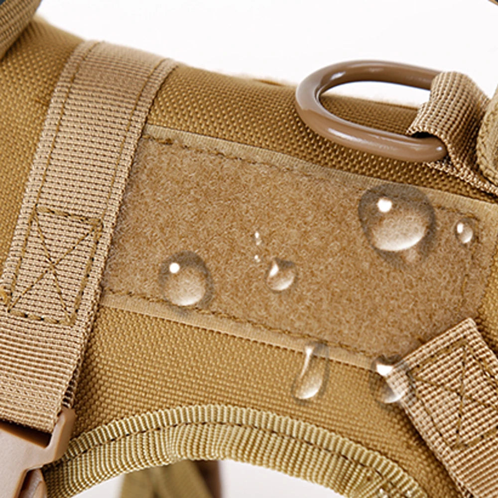 Tactical Cat Harness – Adjustable Soft Mesh Pet Vest