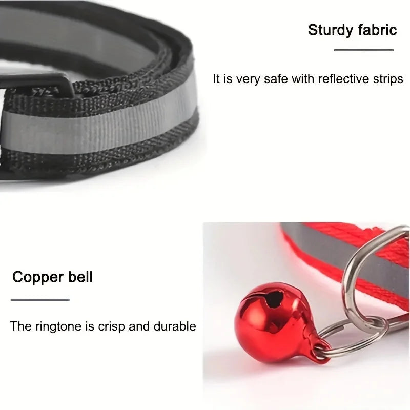Breakaway Cat Collars – 10-Pack with Bells