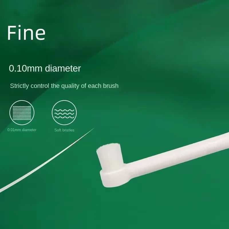 Round Head Dog & Cat Toothbrush - Soft Oral Cleaning
