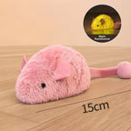 Interactive Cat Mouse Toy – Plush Self-Playing Toy for Cats
