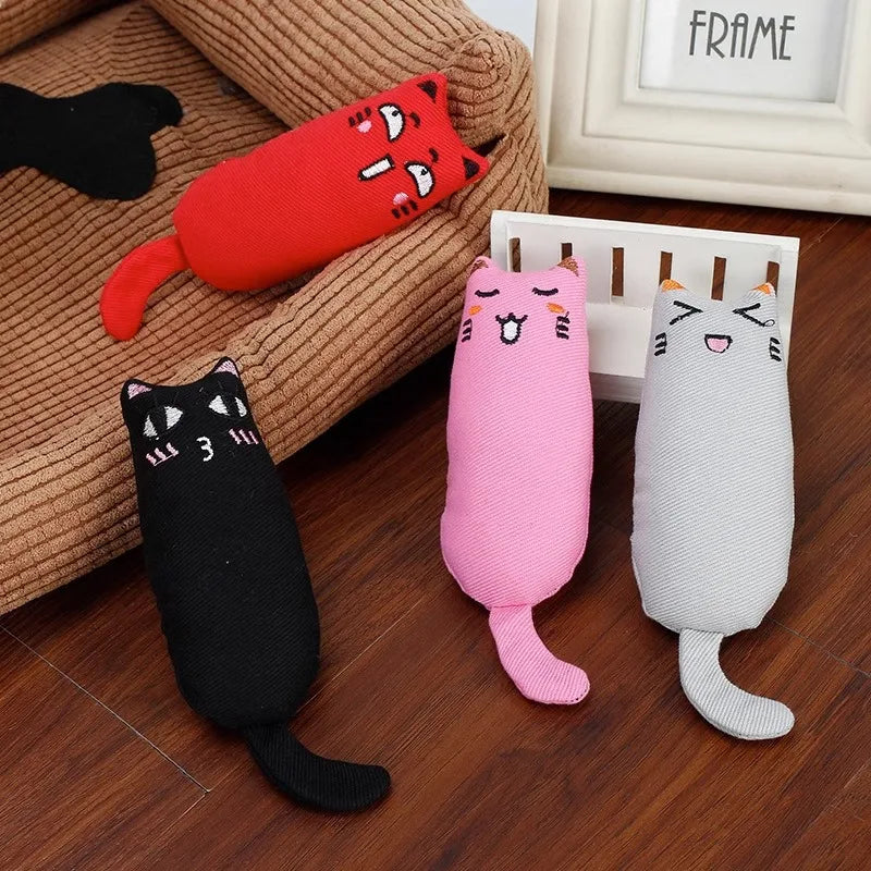 Catnip Cat Toy with Rustle Sound, Plush Toy for Kittens