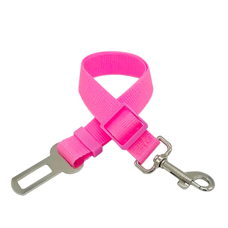 Dog Car Seat Belt Adjustable Nylon Safety Harness for Pet Travel