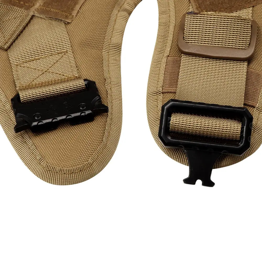 Tactical Dog Harness – Large Nylon Training Vest with Quick Release