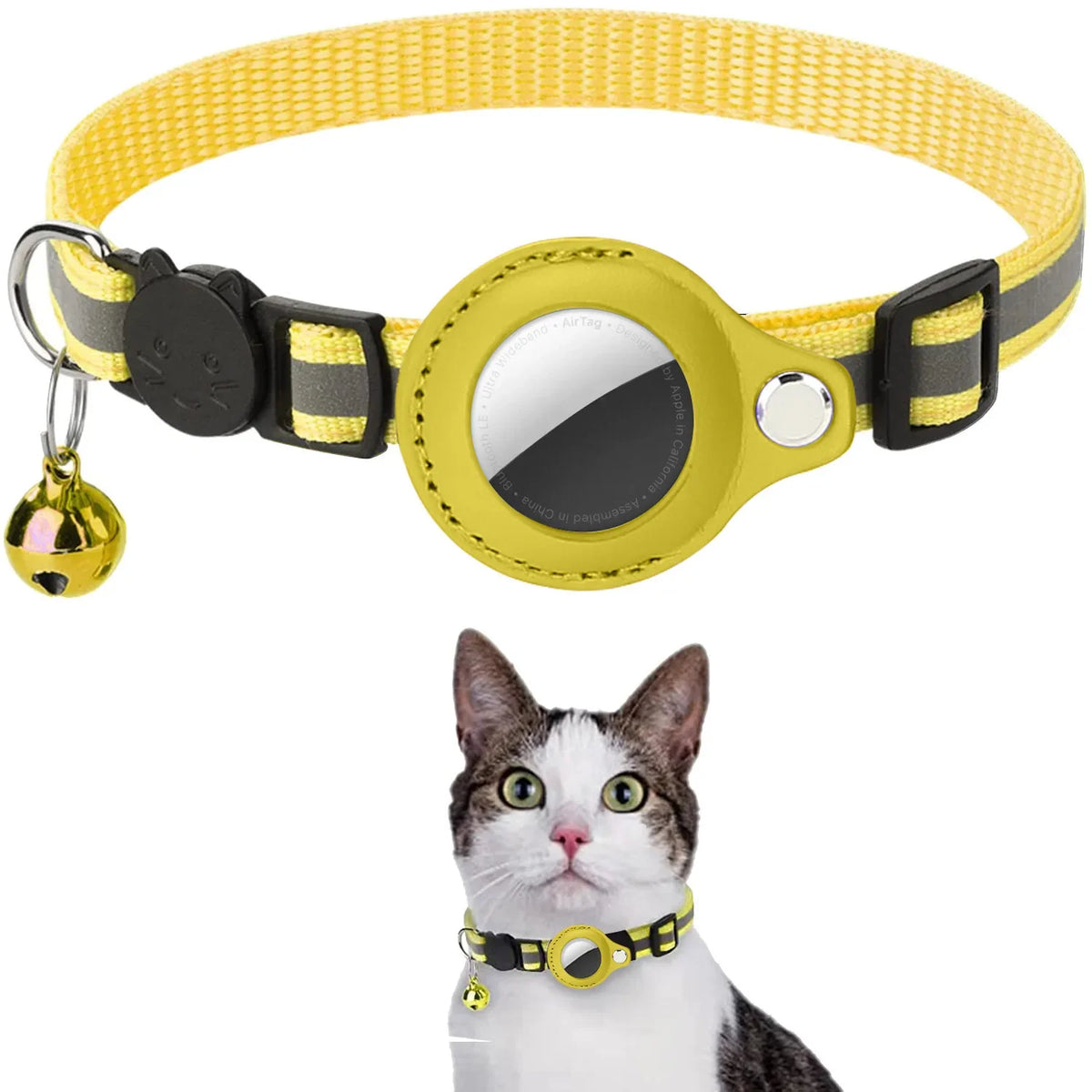 AirTag Cat Collar with Holder