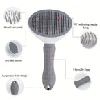 Self Cleaning Slicker Brush, Pet Hair Remover for Dogs & Cats