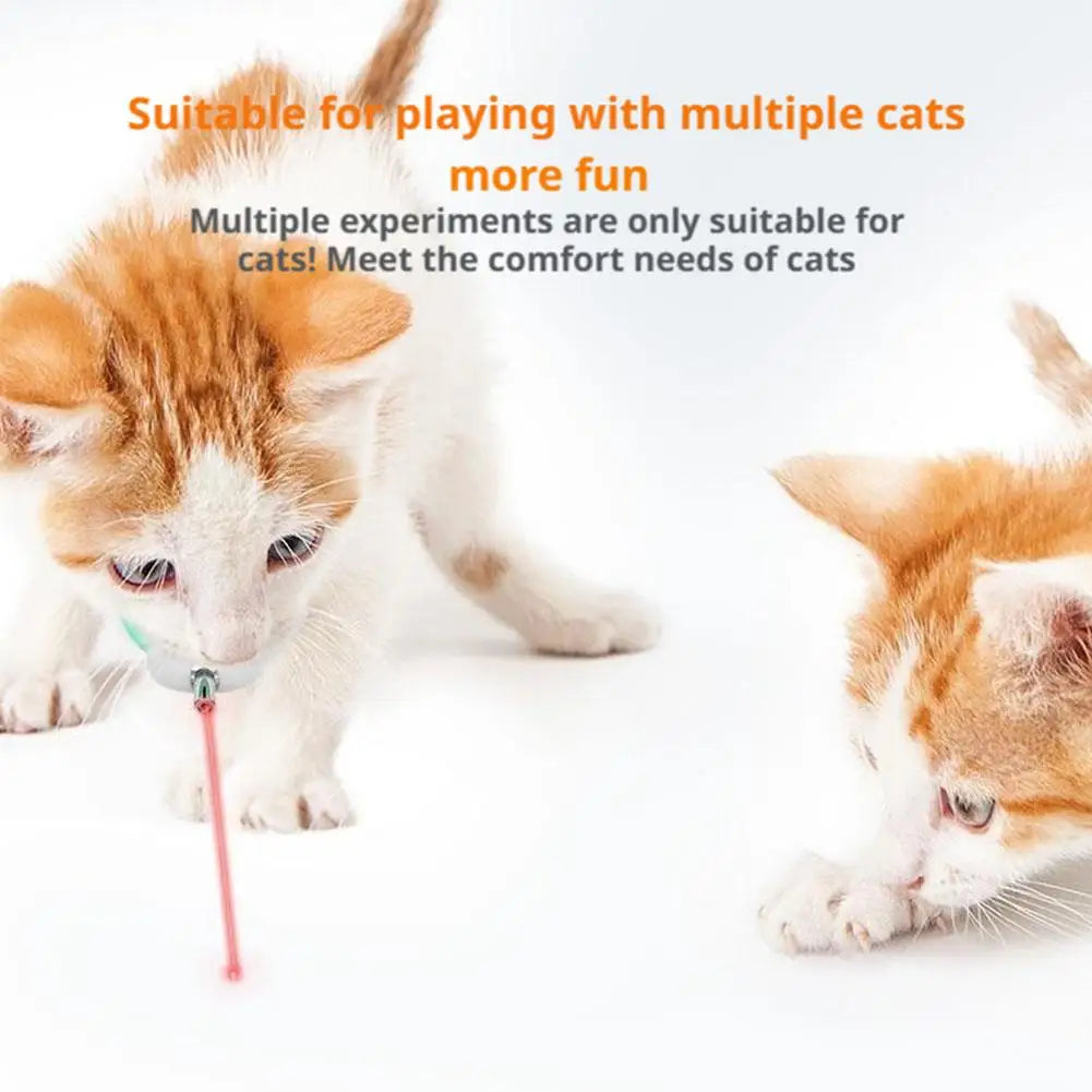 Rechargeable Cat Laser Toy – Automatic Interactive Collar