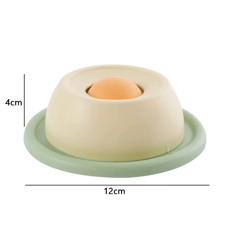 Slow Feeder Cat Toy, Rotating Licking Plate for Cats