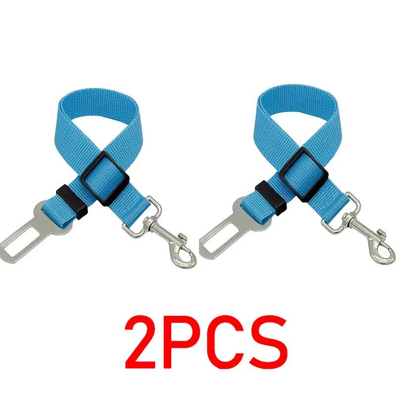 Dog Car Seat Belt – Adjustable Nylon Vehicle Safety Harness
