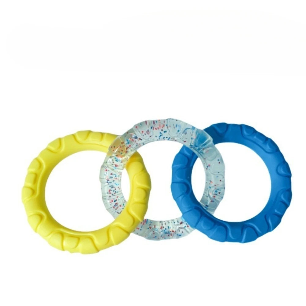 Dog Chew Toy Rubber Ball for Teeth Cleaning & Training