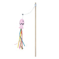 Cat Wand Toy with Bell & Catnip – Interactive Teaser for Indoor Cats