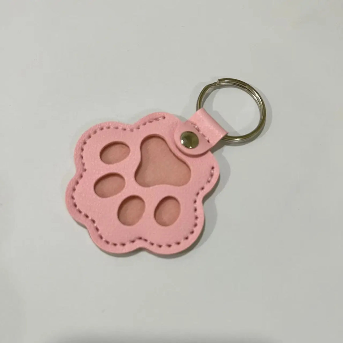 Dog Hair Keepsake Keychain – Leather