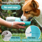 Portable Dog Water Bottle, Leakproof Pet Drinking Dispenser