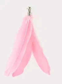 Cat Teaser Toy – Suction Cup Feather Wand with Bell