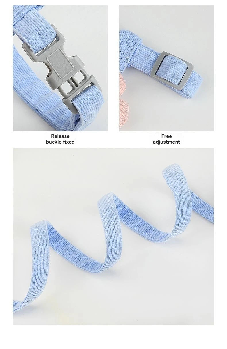 Cat Harness and Leash Set Adjustable Breathable Kitten Harness