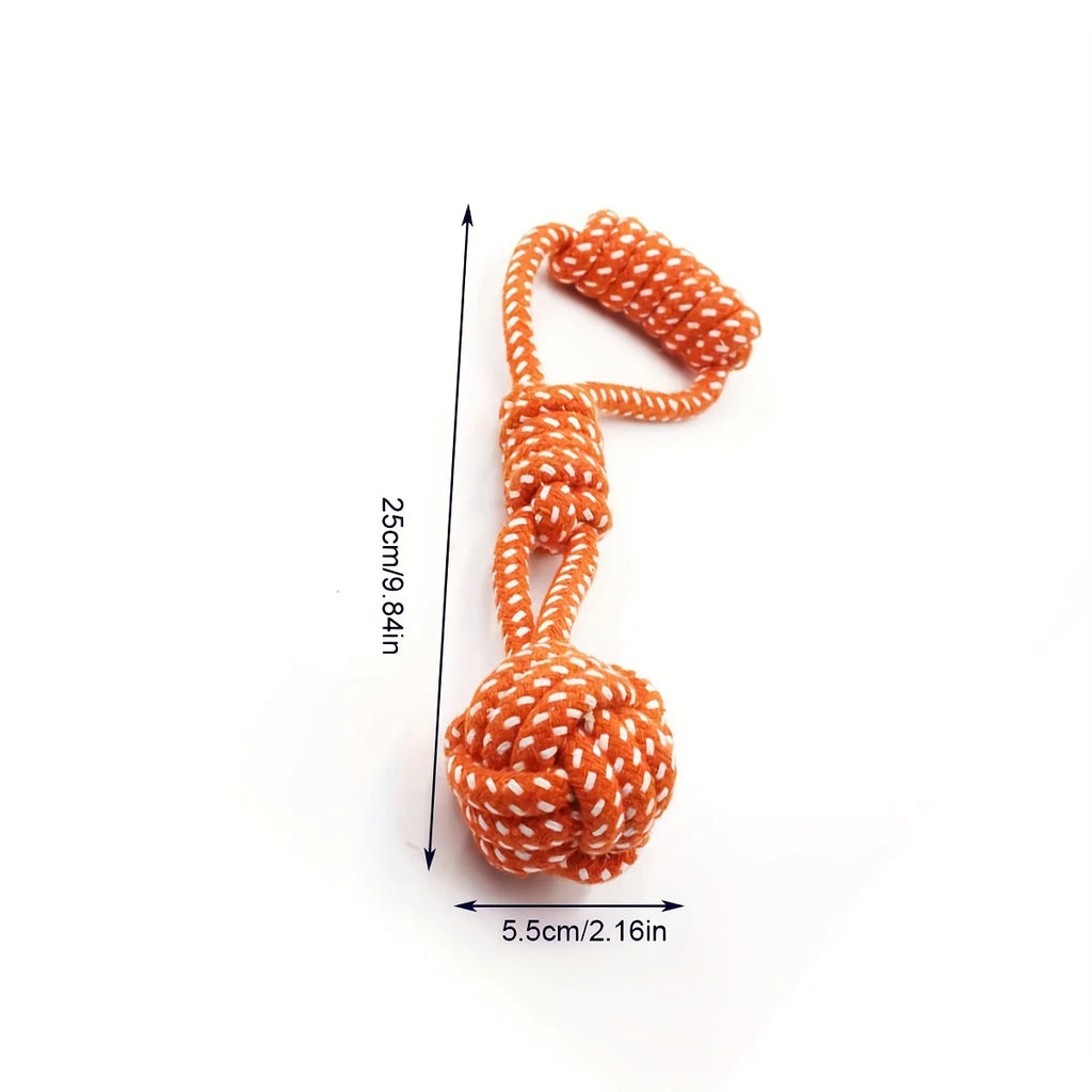 Dog Rope Toy – Chew and Tug Ball for Dogs
