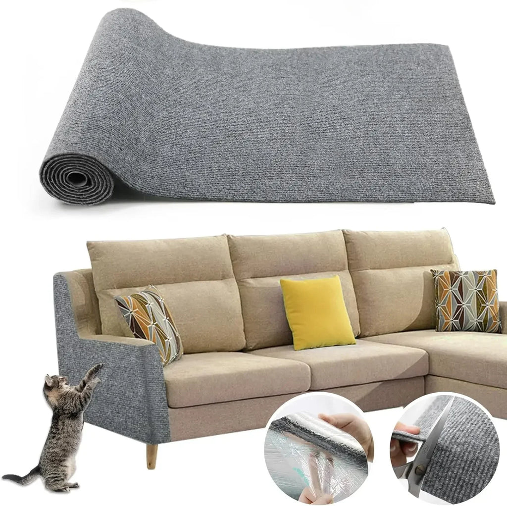 Cat Scratching Mat – Self-Adhesive Sofa & Furniture Protector