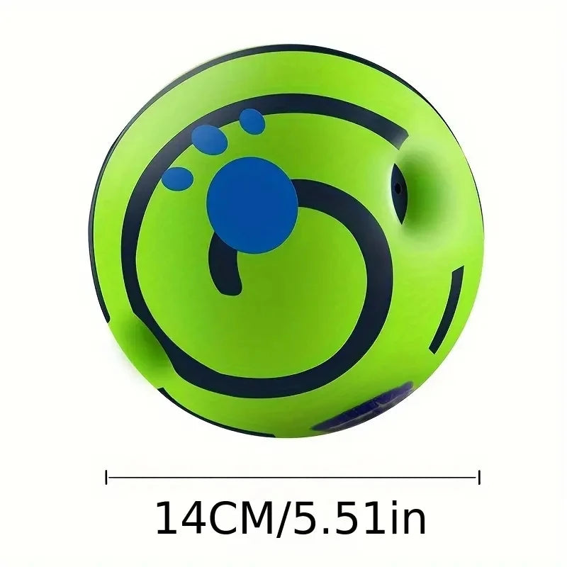 Interactive Dog Ball – Giggle Sound Toy for Training & Play