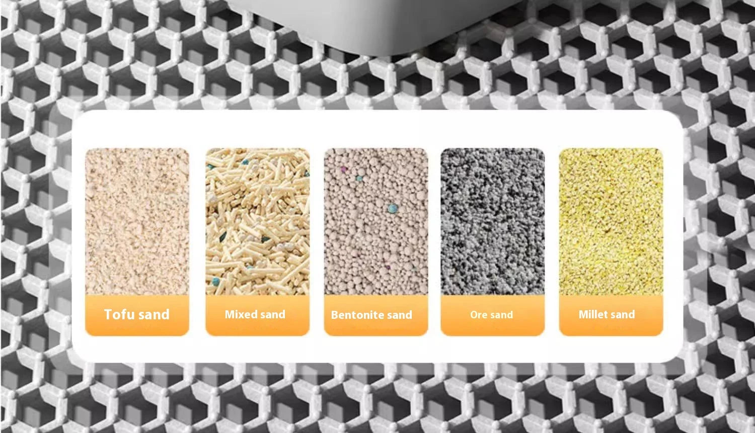 Large Cat Litter Mat – 2-Layer Waterproof Washable Catcher