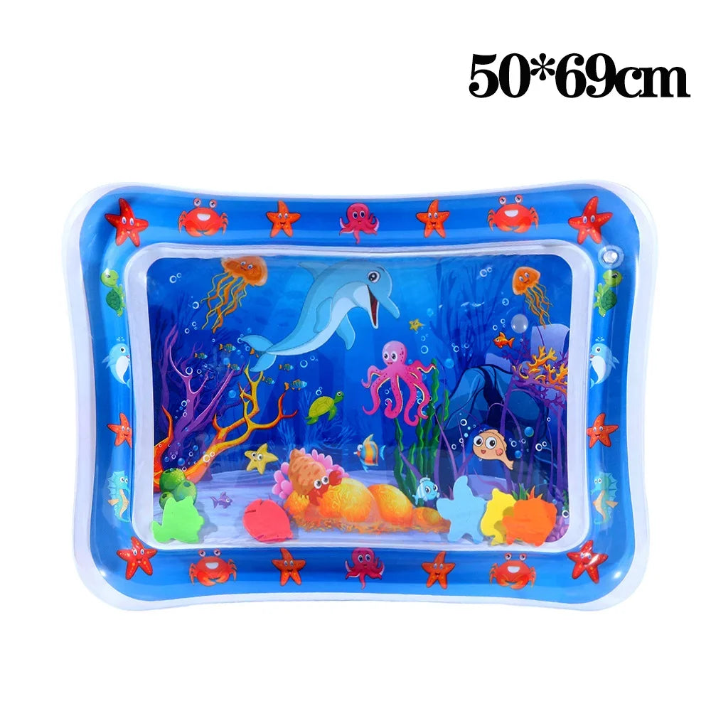 Pet Water Sensory Play Mat – Inflatable Ocean Playmat