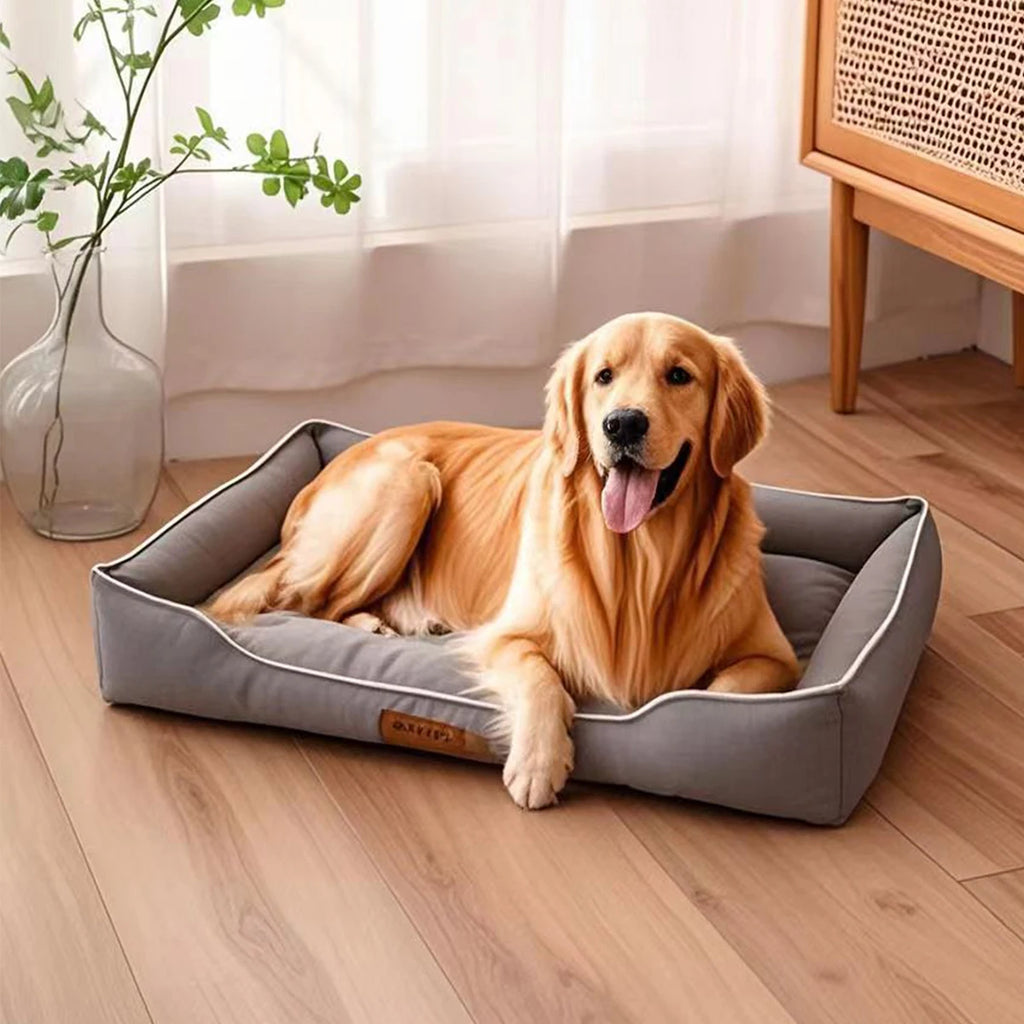 Waterproof Dog Bed – Thick Non-Slip Sofa Bed for Large Dogs & Cats
