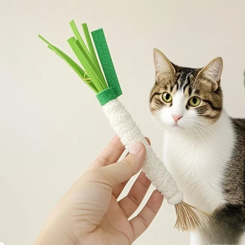 Cat Teaser Toy – Interactive Bell Teething Kitten Play Toy