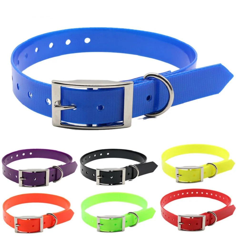 Waterproof Dog Collar – TPU & Nylon Quick Release Reflective Collar