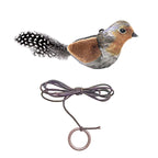 Lifelike Bird Cat Toy – Feather Plush Teaser for Kittens