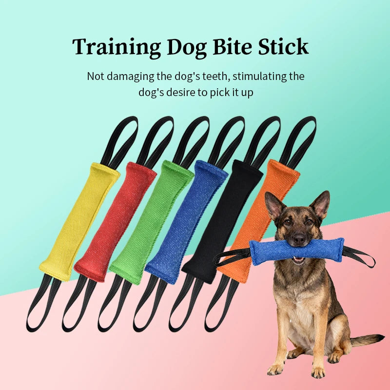 Jute Dog Tug Toy – Interactive Bite & Training Toy