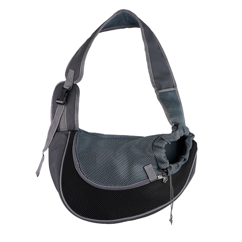 Pet Carrier Sling – Breathable Shoulder Bag for Small Dogs & Cats