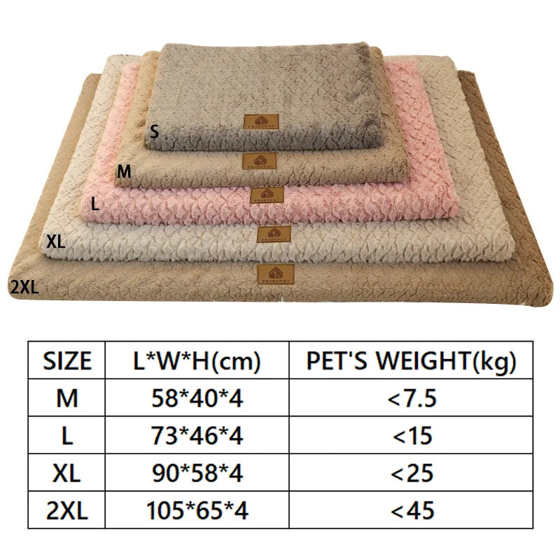Orthopedic Dog Bed – Washable Crate Bed with Removable Cover