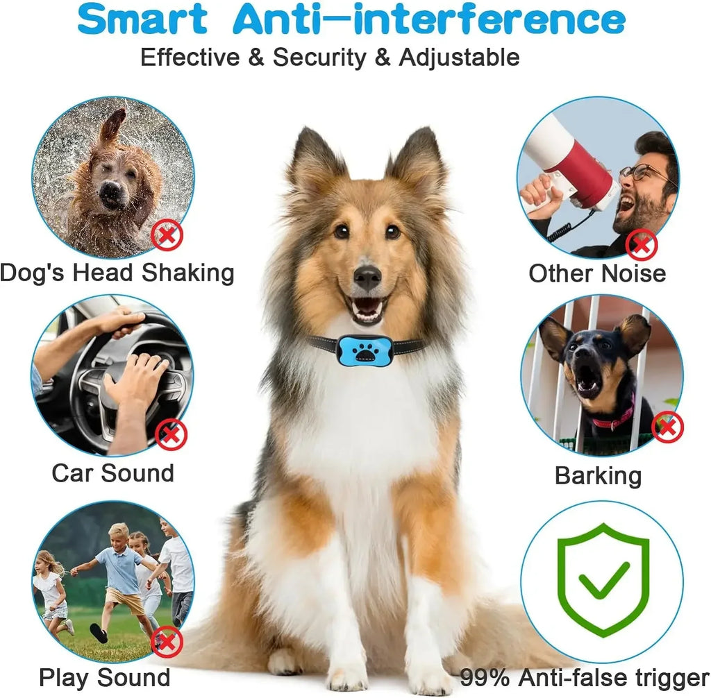 Ultrasonic Dog Bark Deterrent – Rechargeable Training Device