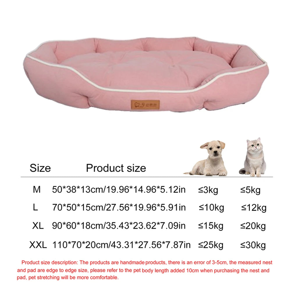 Waterproof Dog Bed – Thick Non-Slip Sofa Bed for Large Dogs & Cats