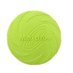 Dog Flying Disc, Silicone Interactive Frisbee Toy for Outdoor Play