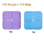 Silicone Lick Mat for Dogs – Slow Feeder & Bath Distraction Mat