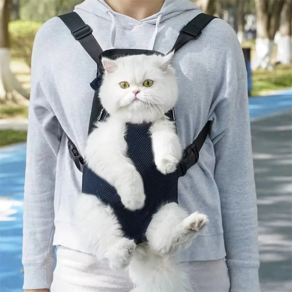 Cat Carrier Backpack – Breathable Pet Travel Bag for Cats & Dogs