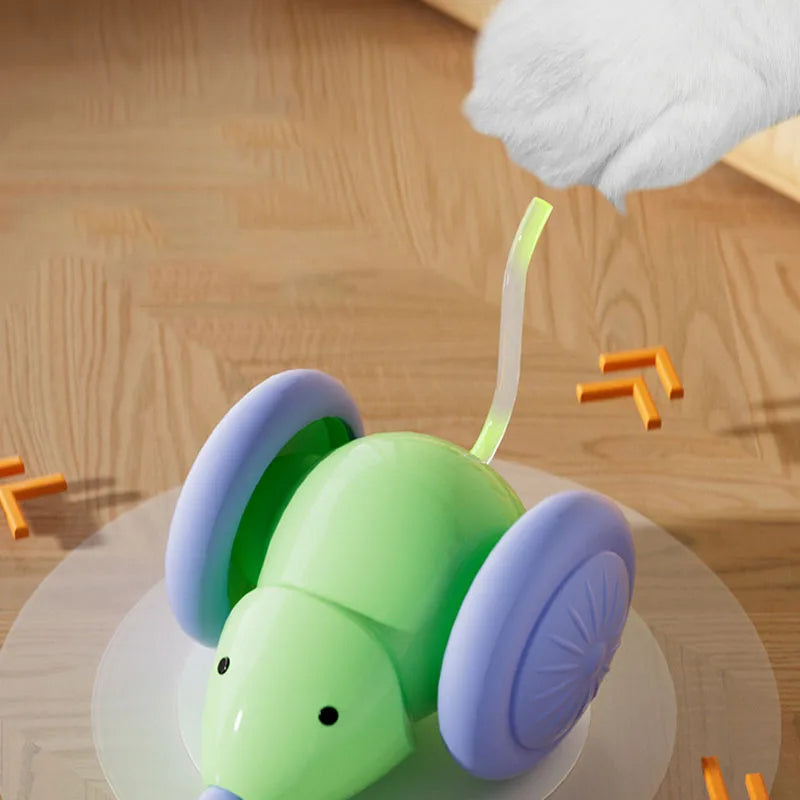Automatic Cat Toy – Interactive Mouse Toy with Obstacle Avoidance