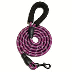 Reflective Dog Leash Heavy Duty Nylon Padded Handle
